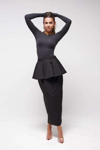 PEPLUM SKIRT