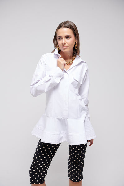 PEPLUM SHIRT