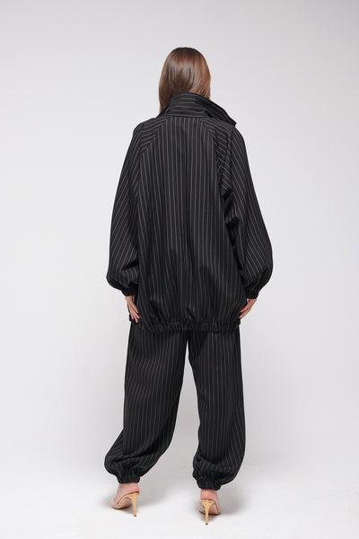 STRIPPED JACKET