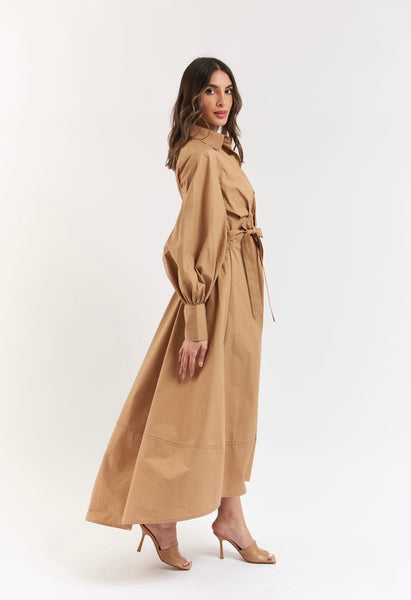 THE NOMAD DRESS(TAN)
