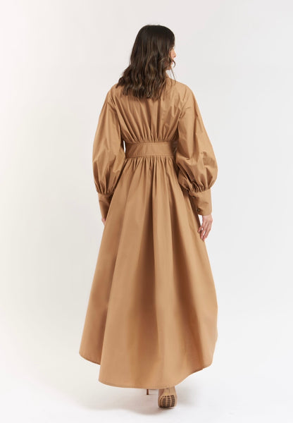 THE NOMAD DRESS(TAN)