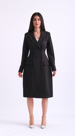 BALLOON FIT BLAZER DRESS