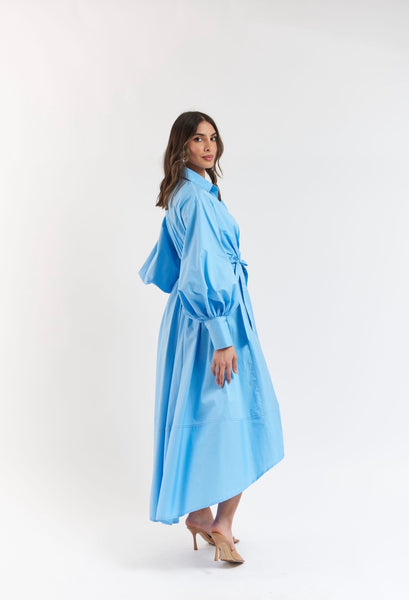 THE NOMAD DRESS (BLUE)