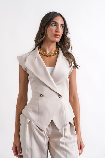 Light beige vest