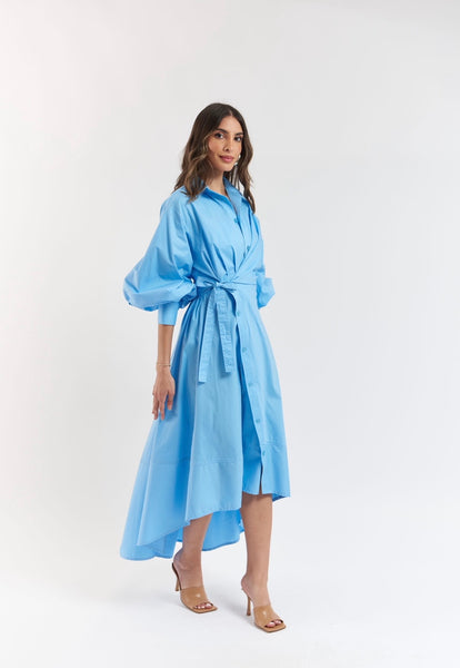 THE NOMAD DRESS (BLUE)