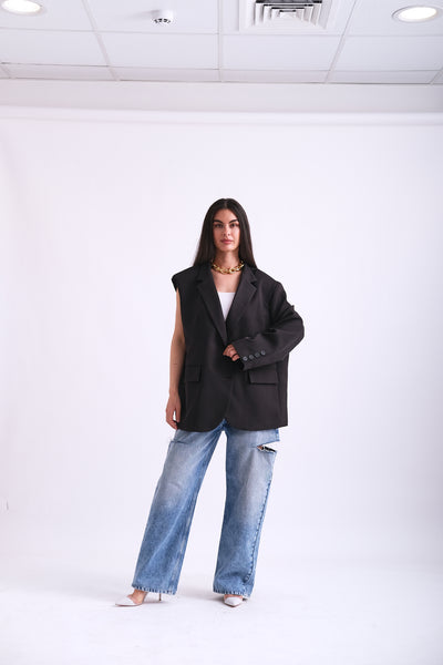 SINGLE SLEEVE BLAZER