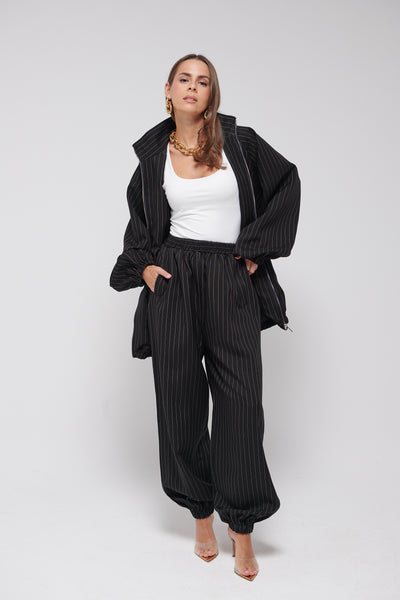 STRIPPED JACKET