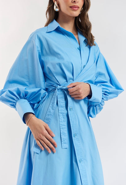 THE NOMAD DRESS (BLUE)