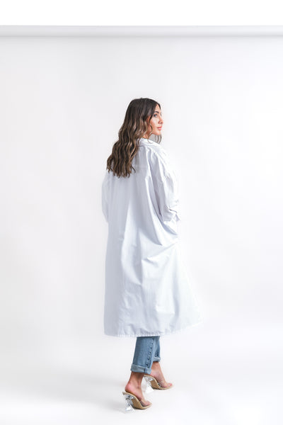 poplin white shirt