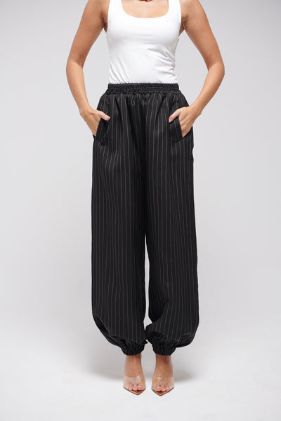 Stripped jogger pants