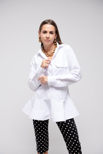 PEPLUM SHIRT