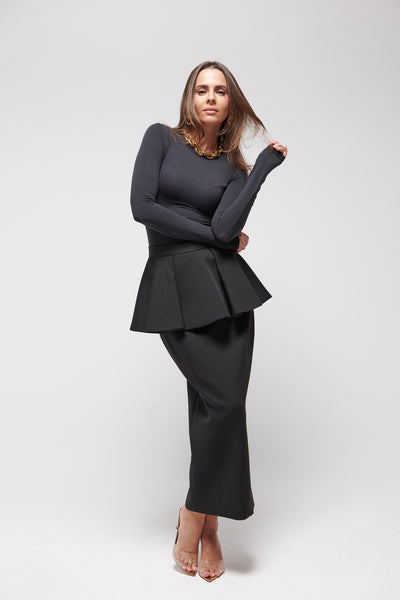 PEPLUM SKIRT