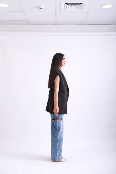 SINGLE SLEEVE BLAZER