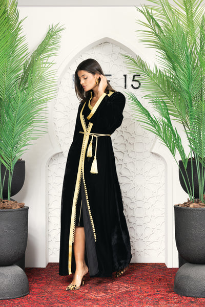 moroccan set || (black)