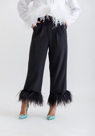 FEATHER PANTS