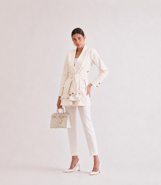 SLEEVE WRAPPED BLAZER