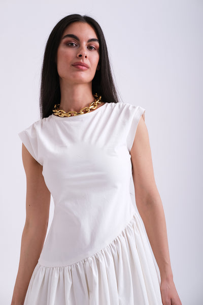 DROP WAIST DRESS