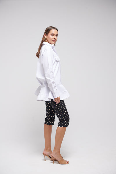 PEPLUM SHIRT
