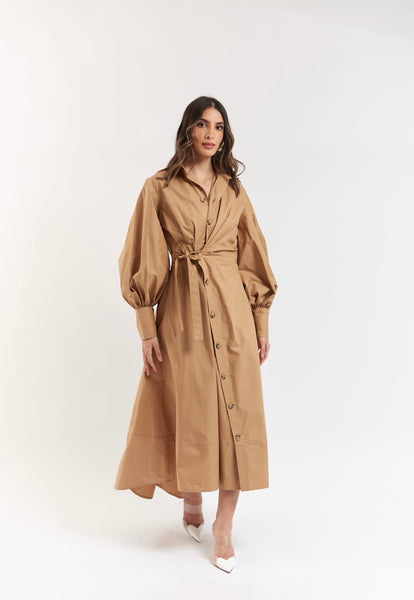 THE NOMAD DRESS(TAN)