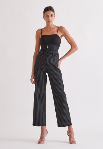 Double waist suit pants