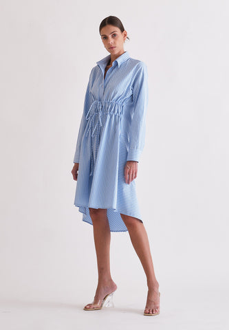 BLUE STRIPES SHIRT/DRESS