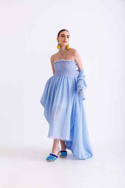 The Bisht(Blue)