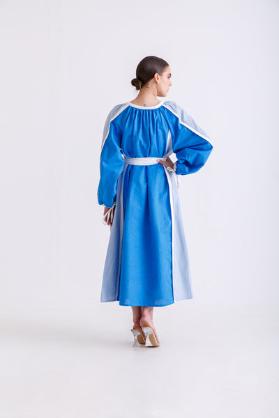 Ukrainian Dress(Blue)
