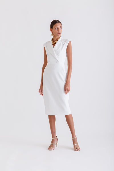 Tuxedo dress