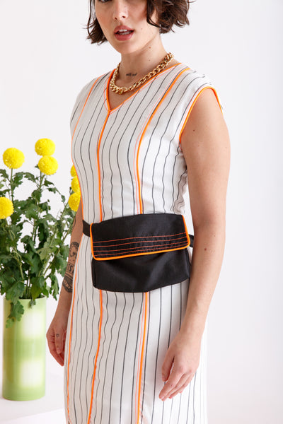 Mermaid kaftan with waist bag
