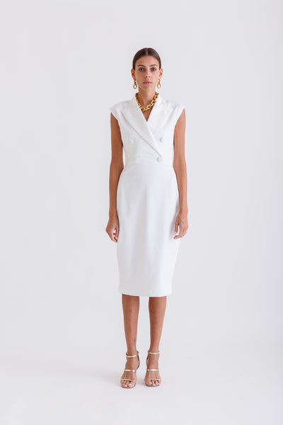 Tuxedo dress