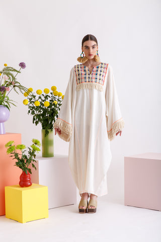 Fringes kaftan