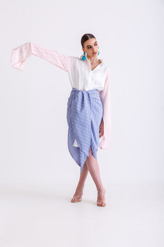 Trio wrap dress