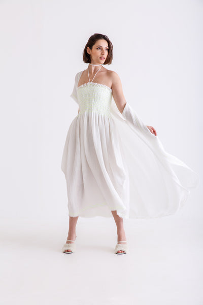 The Bisht(White)