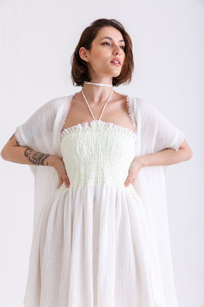 The Bisht(White)
