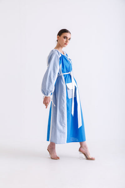 Ukrainian Dress(Blue)