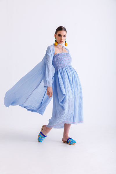 The Bisht(Blue)
