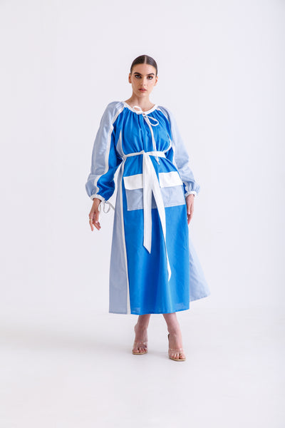 Ukrainian Dress(Blue)