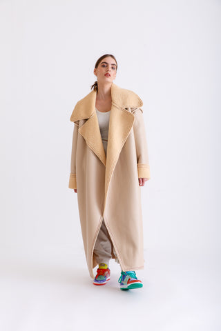 reversible coat/bisht