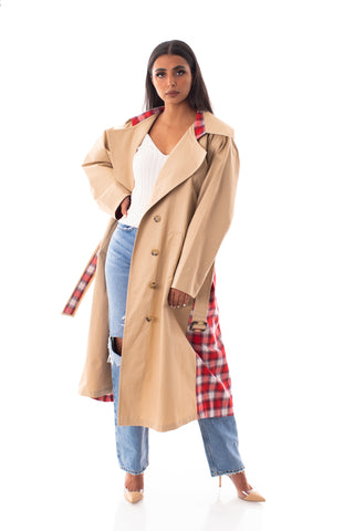 Checkered trench